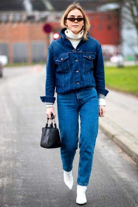 Какие джинсы носят современные модницы: 20 стильных примеров