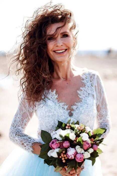 60-летняя красавица из Санкт-Петербурга стала лицом свадебного бренда