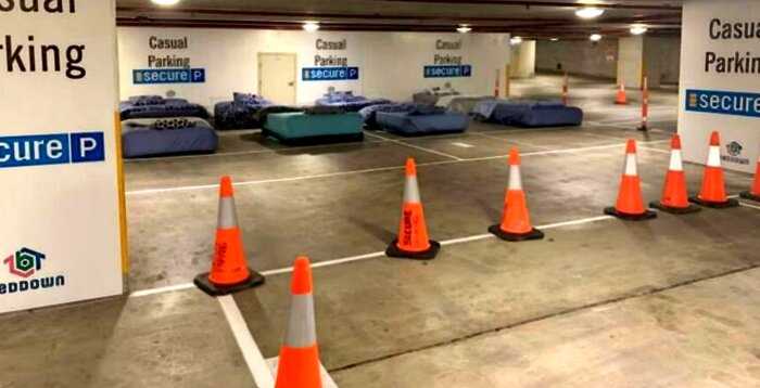 В Автралии власти решили предоставлять ночлег бездомным на парковках