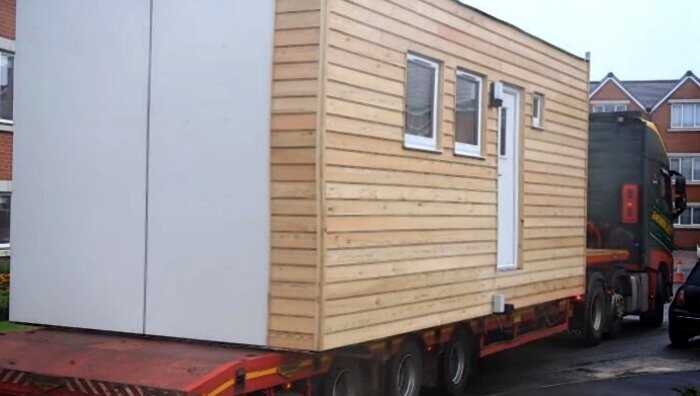В Англии бездомным людям построили домики, где есть все необходимое