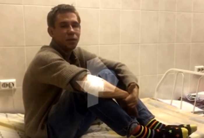 «Порву на тряпки!»: пьяный Панин устроил дебош в такси и попал в больницу