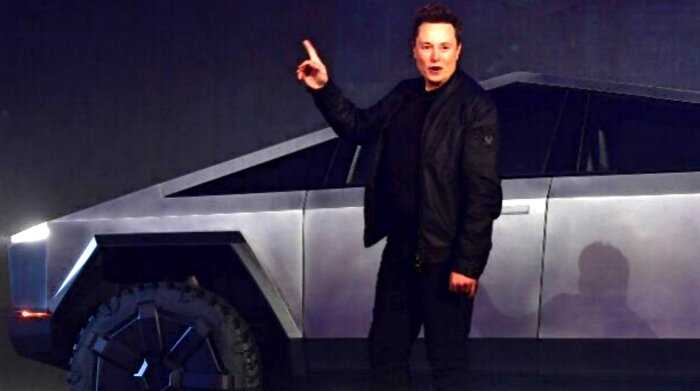 «Смотри Илон»: в Химках местные умельцы сделали свой собственный Tesla Cybertruck