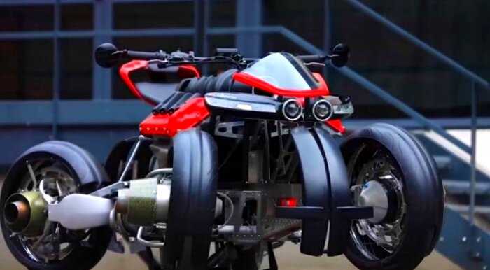 Французская компания разработала мотоцикл, который может летать