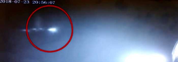 В Калифорнии охранник заснял полёт НЛО на камеру — это стоит увидеть!