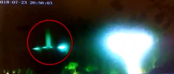 В Калифорнии охранник заснял полёт НЛО на камеру — это стоит увидеть!