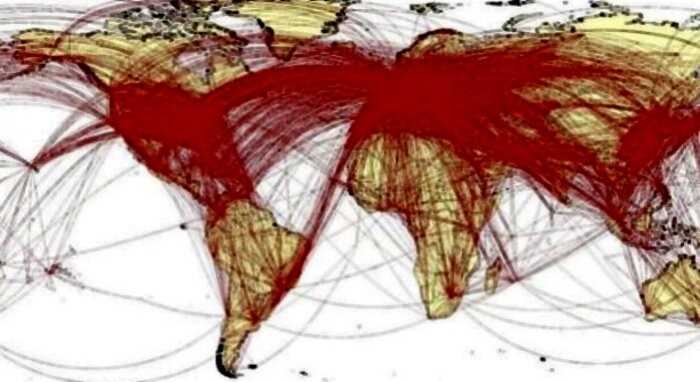 Опубликована карта, как коронавирус в следующие три месяца захватит все страны