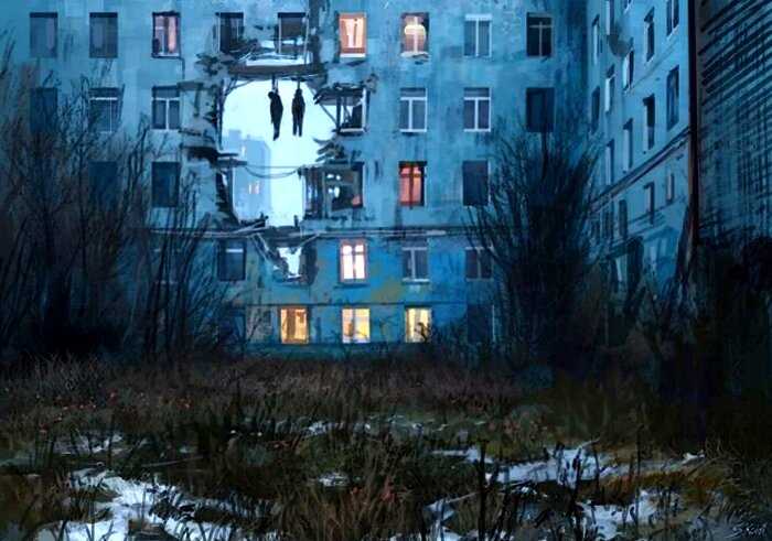 Австрийский художник воспроизводит наши кошмары на своих полотнах