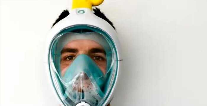 В Италии из-за нехватки оборудования инженеры создали ИВЛ из масок для плавания