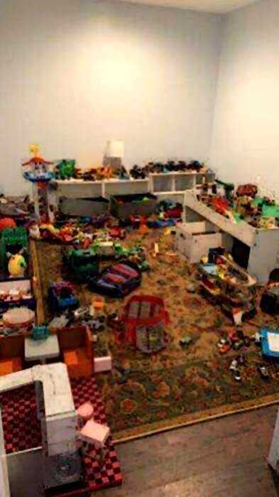 Ким Кардашьян показала игровую комнату своих детей, а потом подключились другие люди