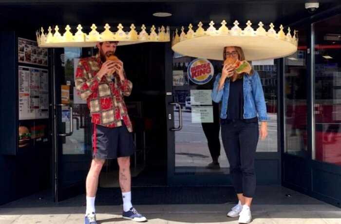 Burger King выпустила в Германии «короны» для соблюдения дистанции