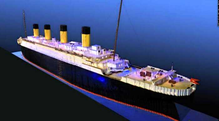 Ребёнок-аутист построил из LEGO точную копию «Титаника»!