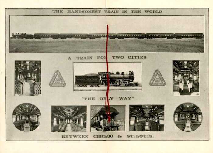 Самая большая камера в мире, построенная для съёмки поезда в 1900 году