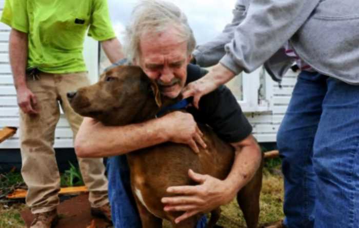 Потратив накопленные за всю жизнь деньги, мужчина спас больную собаку