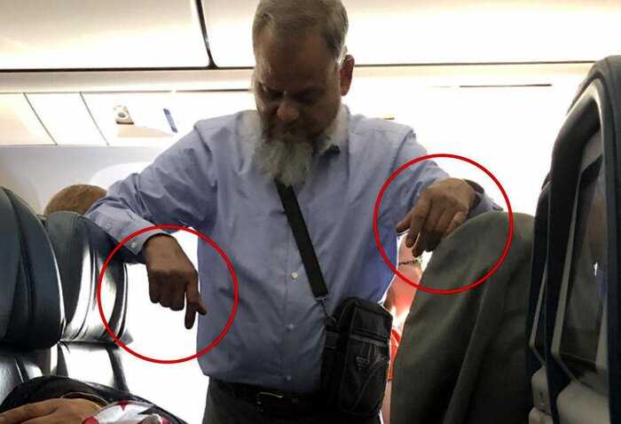 Пассажир простоял в самолёте 6 часов, чтобы дать жене выспаться, но их фото вызвало только жалость