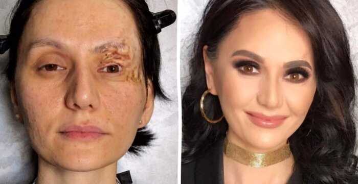 15 примеров того, как профессиональный макияж может преобразить даже самую сложную внешность