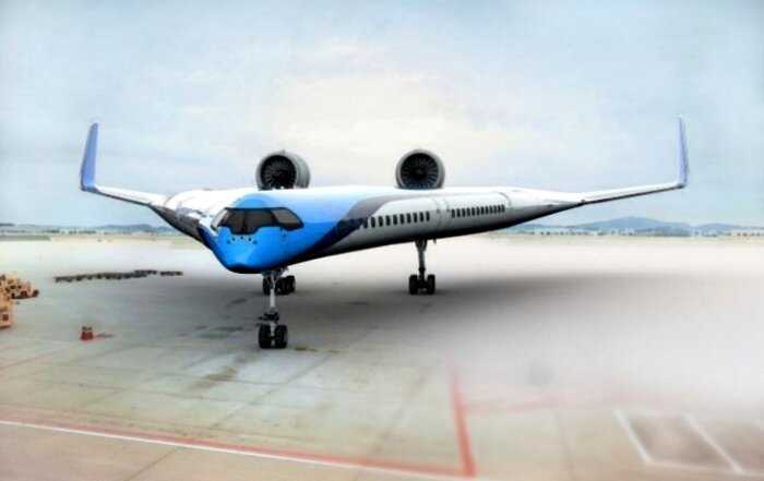 Учёные тестируют новый самолёт с v-образными крыльями, и он просто поражает сознание!