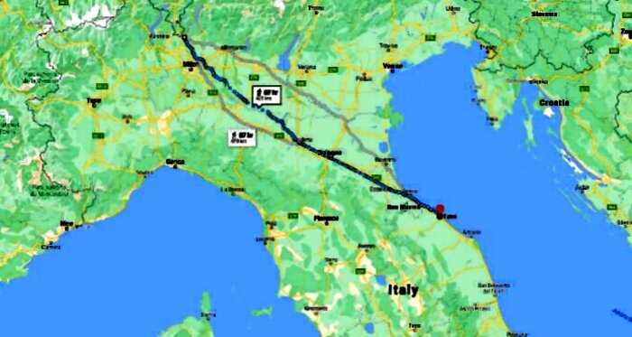 Итальянец прошёл 450 километров после ссоры с женой, и она уже успела объявить его в розыск