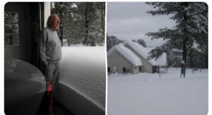 Город завалило снегом по крыши: жители ведут репортаж