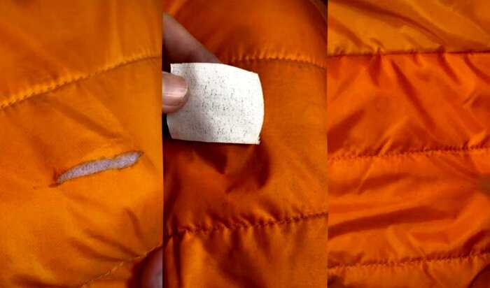 Девушка из Свердловской области сняла вирусный лайфхак, как починить рваный пуховик без нитки и иголки