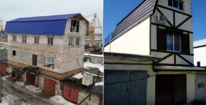Царь-гаражи: незаконные постройки России, в которых живут люди