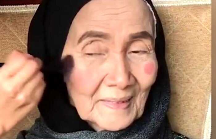 Как изменилась 93-летняя женщина после макияжа — удивительные работы визажистов