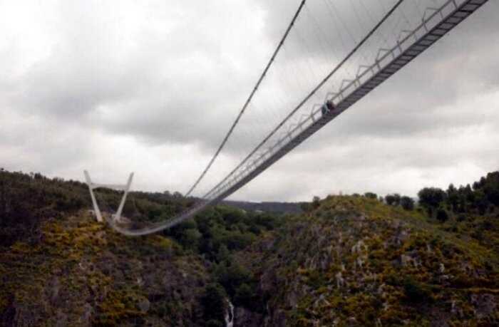 В Португалии открылся самый длинный подвесной мост в мире
