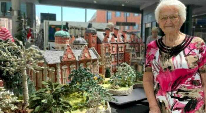 92-летняя британка создала вязаную копию Сандрингемского дворца