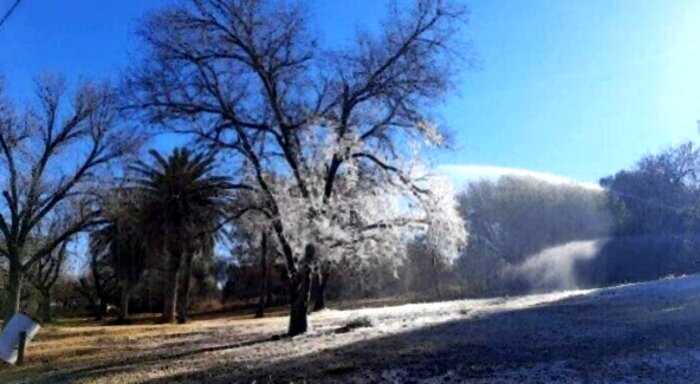 В ЮАР пришли рекордные морозы