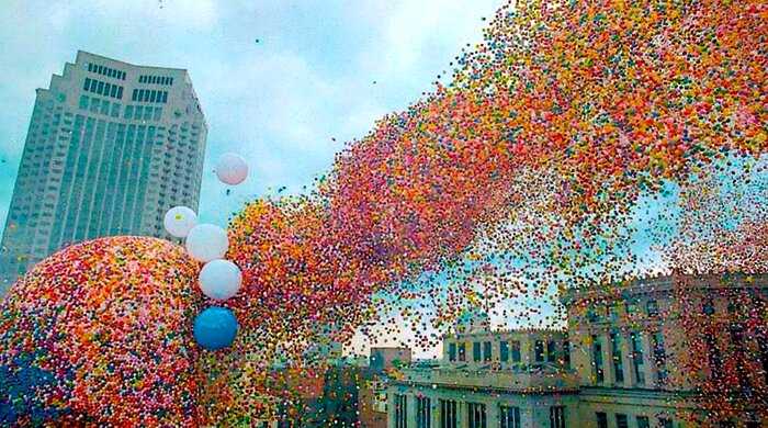 Рекорд с запуском полутора миллионов воздушных шаров обернулся катаклизмом