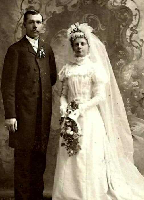 Свадебная мода XIX века: очень атмосферные фотографии