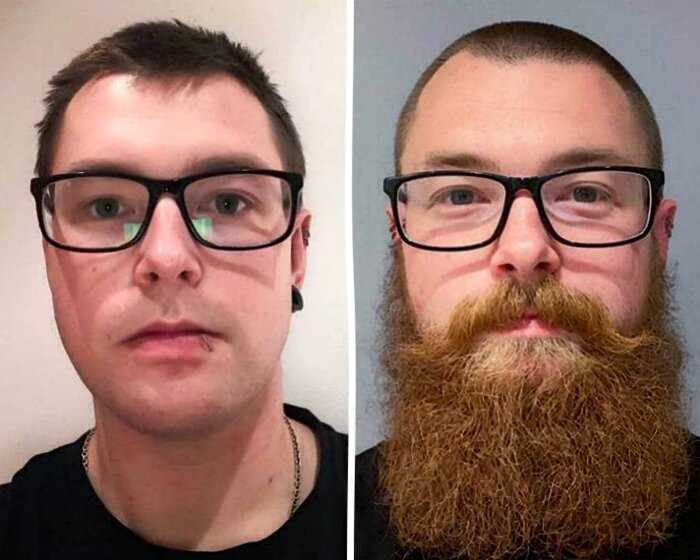 Борода может изменить внешность мужчины до неузнаваемости