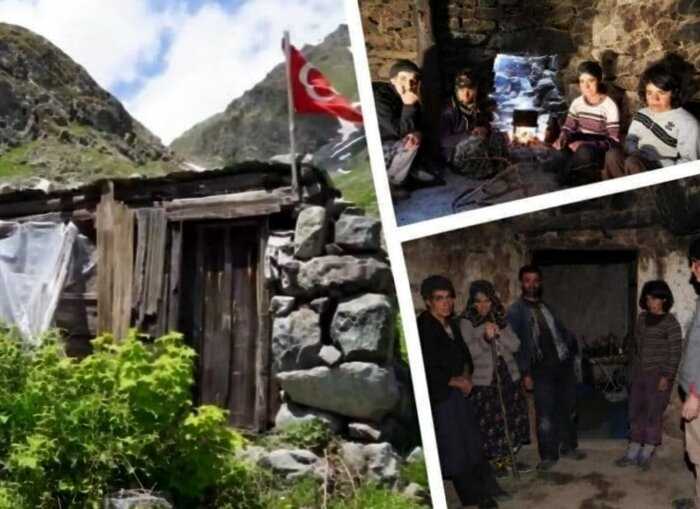 Альпинисты случайно наткнулись на дом далеко в горах, где уже 80 лет живет семья без контакта с цивилизацией