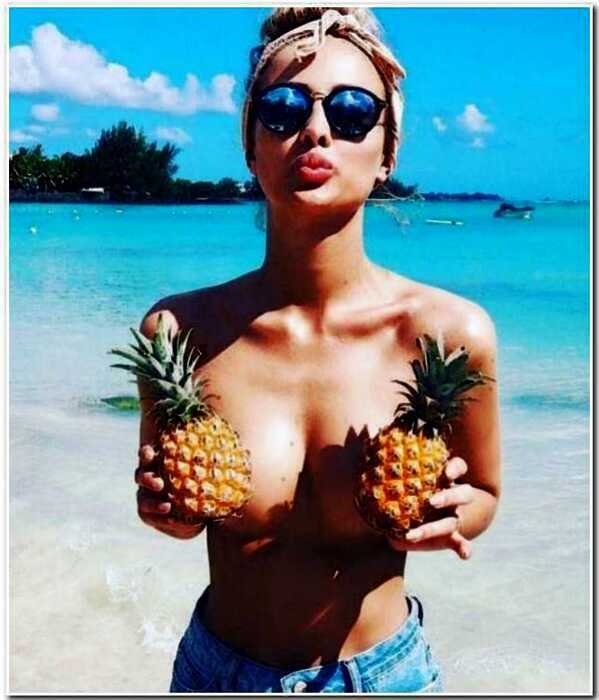 «Ананасовая грудь» - новый тренд в Instagram
