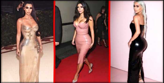 «Сестры звезды»: Ким Кардашьян носит три комплекта утягивающего белья