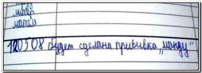 15+ неистовых записей в школьных дневниках, которые поднимут настроение на все 100