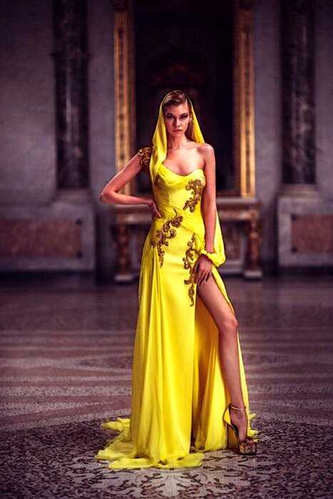 Запредельная женственность: 23 платья из весенне-летнего лукбука Atelier Versace