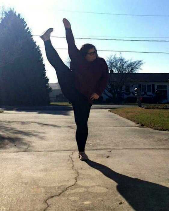 “Нет ничего невозможного”: 100-килограммовая девушка стала балериной