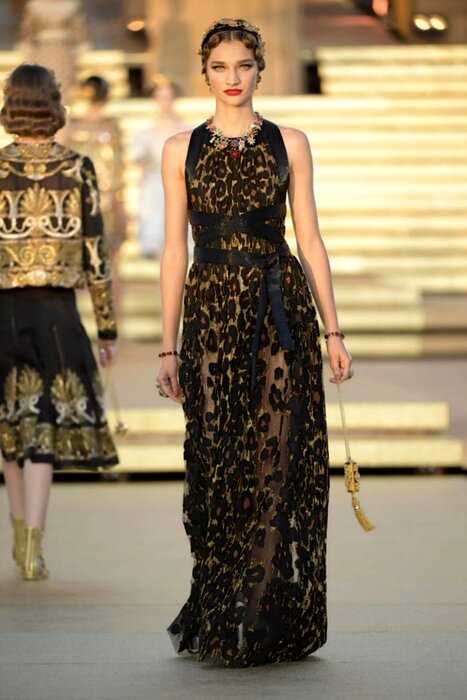 Эстетика Древней Греции на сицилийском показе Dolce &amp; Gabbana Alta Moda