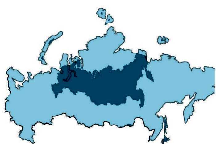 10+ шокирующих карт, которые покажут истиные размеры стран и континентов