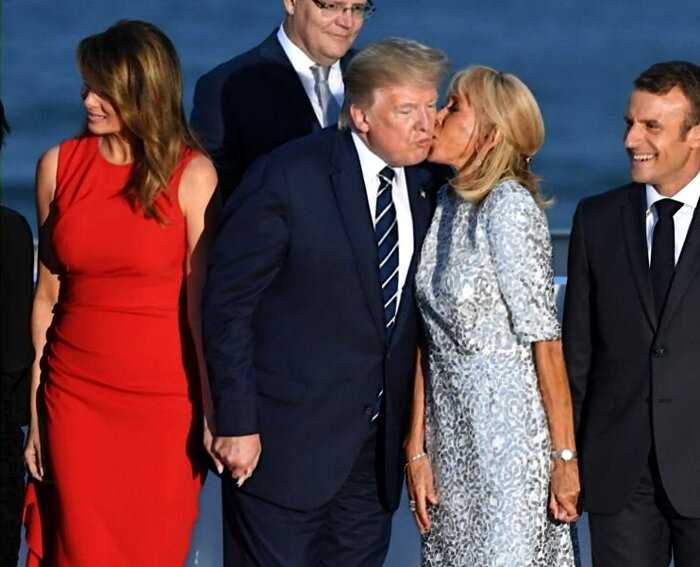 В сети обсуждают страстный поцелуй Премьера Канады и Мелании Трамп