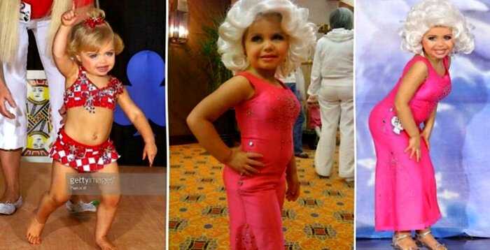 В США на детском конкурсе красоты 5-летней девочке «сделали» грудь