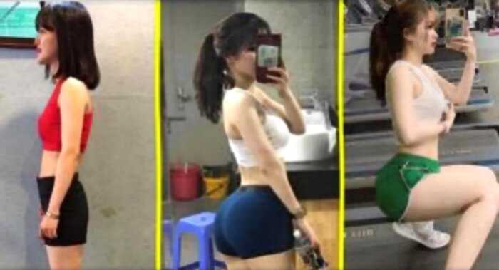 39-килограмовая вьетнамка записалась в спортзал. Теперь о ней мечтают миллионы
