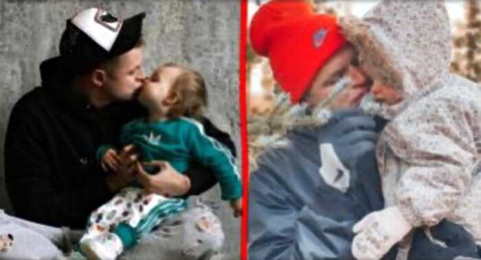 Подписчики раскритиковали Тарасова за то, что он целует свою дочь в губы