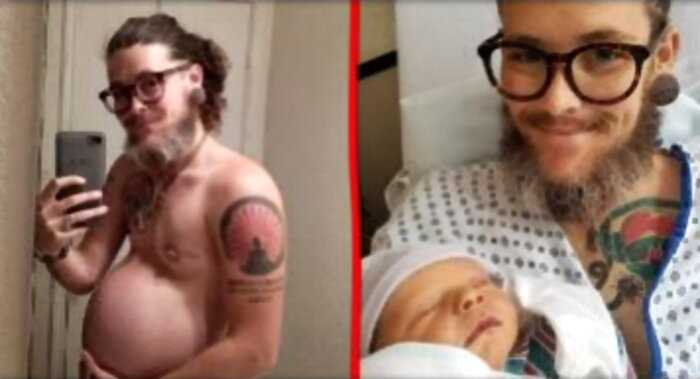 Трансгендер-мужчина, выносивший и родивший сына, рассказал о своей беременности