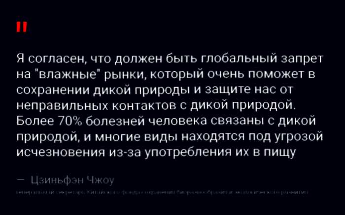 Почему даже коронавирус не заставил китайцев прекратить есть всякую дичь