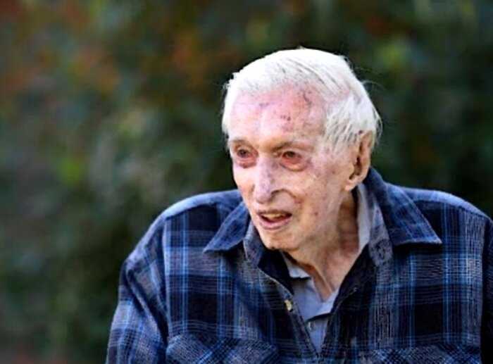 Необычное хобби 109-летнего мужчины