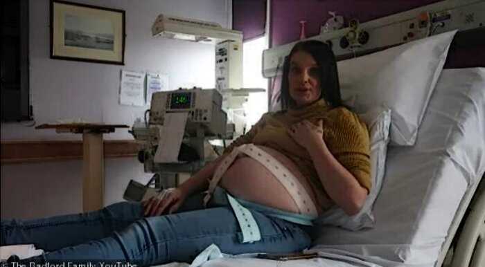 Женщина, которая родила 22-го ребенка чувствует себя прекрасно после 800 недель беременности