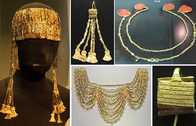 7 похищенных артефактов, и поныне выставленные в музеях