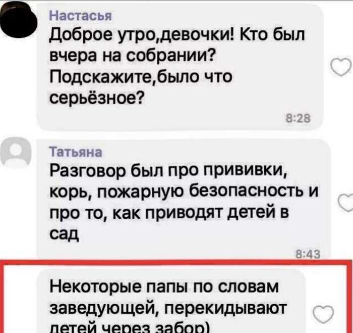 «В школу приходить к 8.30 или к половине девятого?»: 8 смешных диалогов из родительских чатов