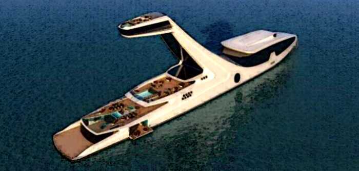 Эта яхта стоит 250 миллионов долларов! И просто сводит с ума… А фишкой стала необычная каюта!..